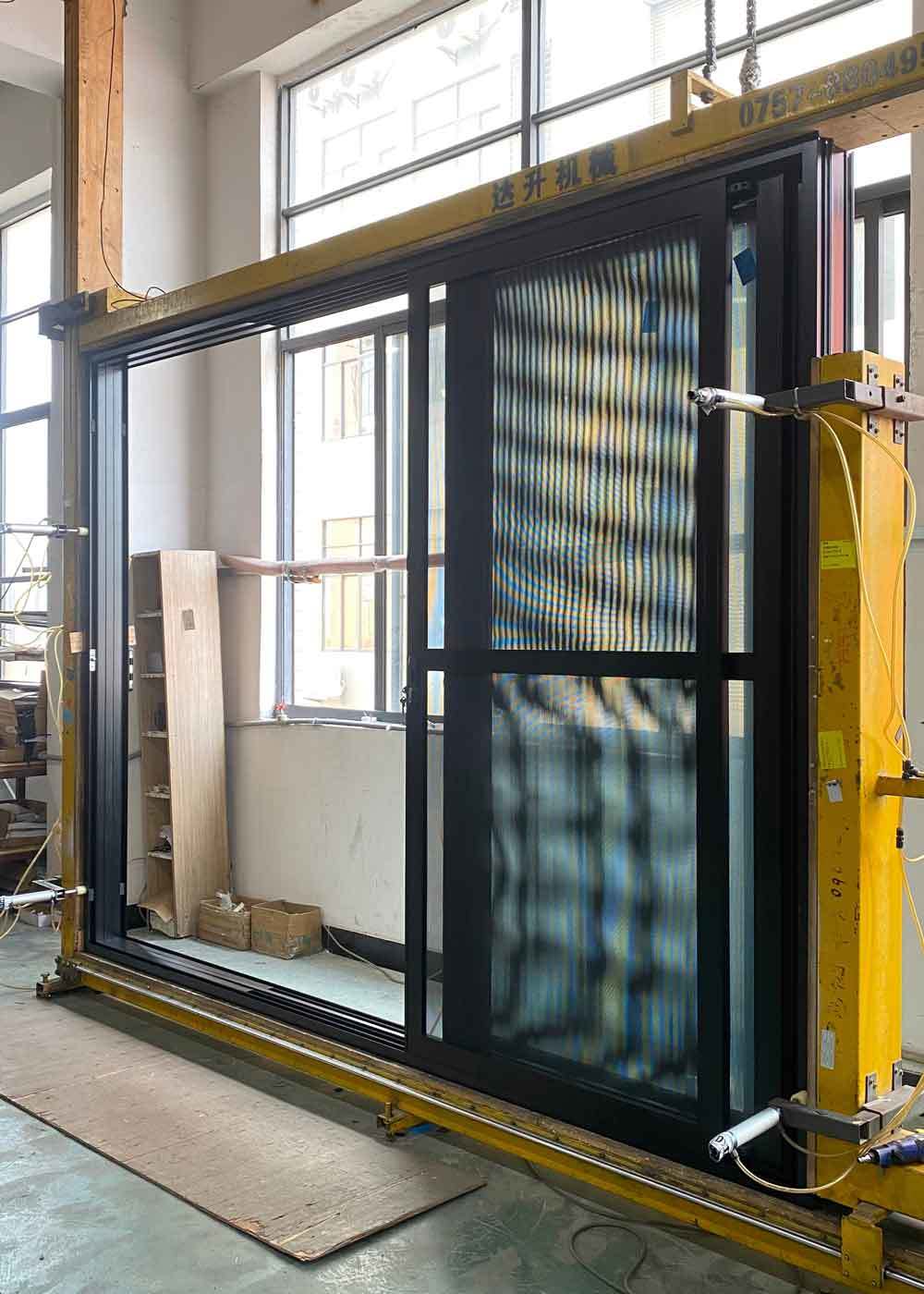 Australian Standard 150 Series Heavy-Duty Aluminum Sliding Door with 6063-T5 Alloy and Double-Glazed Tempered Glass