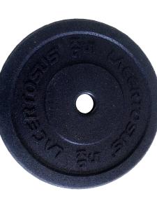 Black Rubber Barbell Weight Plates 5kg / 10kg / 15kg / 20kg / 25kg Rubber Plates