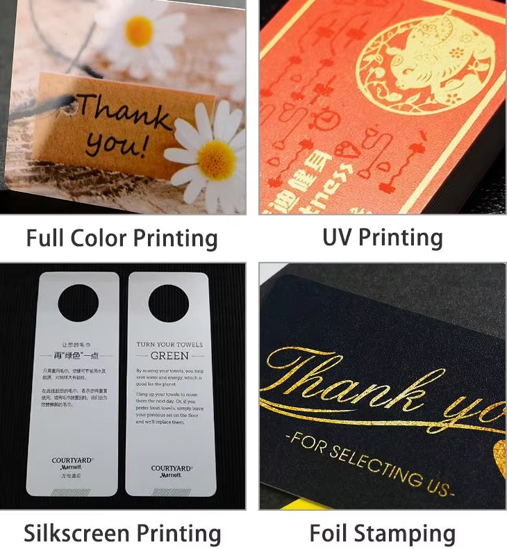 Custom Vinyl Plastic Pvc Hang Tag Label Personalized HD Printing Luxury Pattern Logo Eco Friendly Die Cut Shape