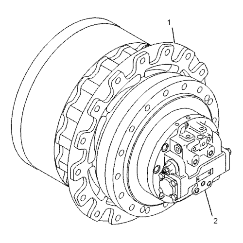 232-3550 135-6214 cat 320C 320D 323C путешествие сборка финальный диск 191-3237 134-7132