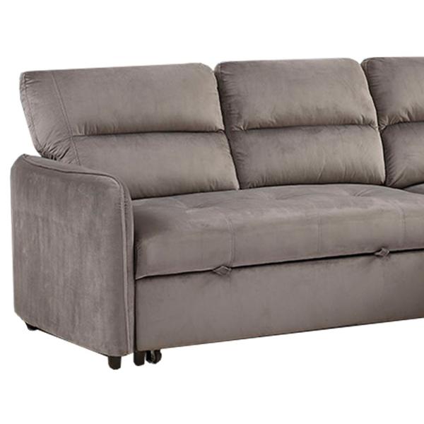 Apartment Corner Folding Sofa Bed Breathable Stain Resistant
