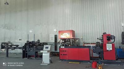 Máquina de soldadura de barras de aço eficiente com controle de tela sensível ao toque comprimento de soldadura 0,4m-12m