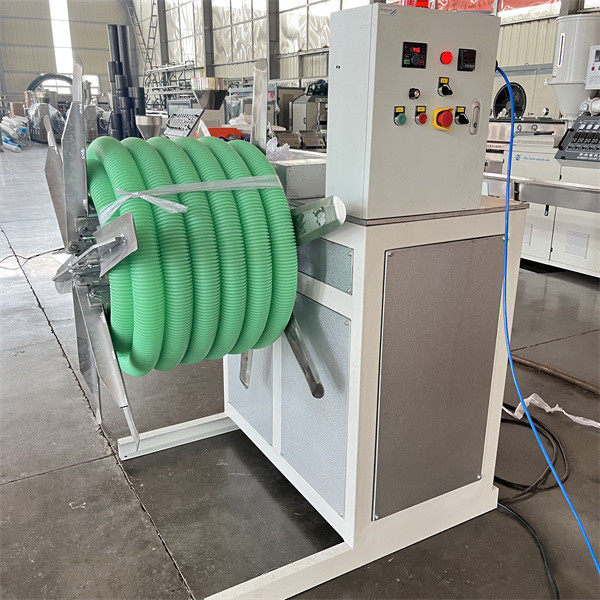 Производственная линия двойной стены гофрированной трубы, HDPE PVC гофрированной трубы для слива