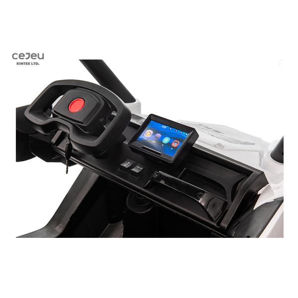 4 дет электрическое UTV больших колес на дети 3-8 лет