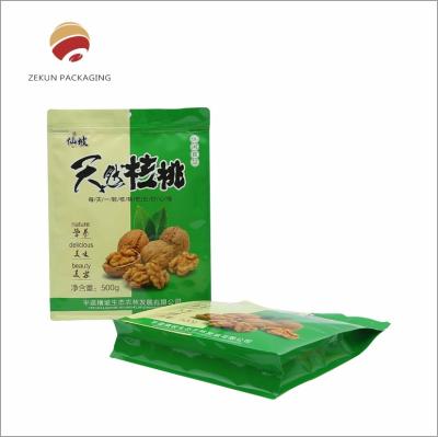 Moisture Proof Flat Bottom Packaging Bag With Matt Or Shiny Finish