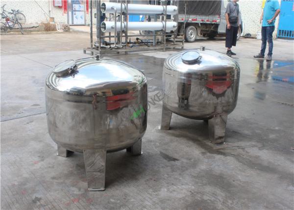 SUS304 Stainless Steel Sterile Ro System Storage Tank For Ro Water Plant Machine