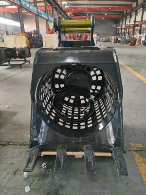 Excavator Attachment / Excavator Rotary Screening Bucket For CAT KOMATSU VOLVO SANY