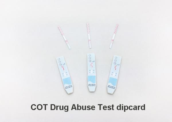 Cotinine Drug Abuse Test Kit Easy Operation , Urine Test Strips For Drugs 