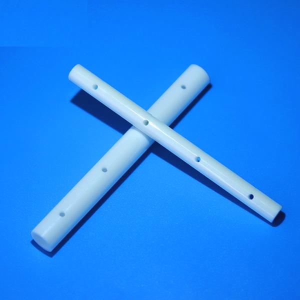 Machinable Zirconia Ceramic Tubes Rods , Porous Ceramic Tubes With Holes