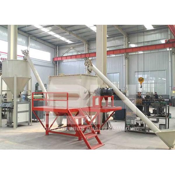 Dry Mix Mortar Manufacturing Plant For Wall Putty / Tile Adhesive