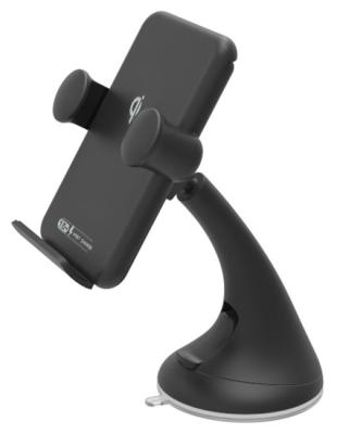 15W Car Mount Qi Wireless Charger Fast Charge Adjustable Car Mount Phone Charger