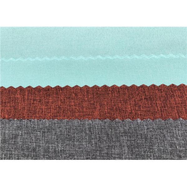 130D Coated Polyester Fabric Plain Melange Waterproof For Men Jacket Outdoor Garments