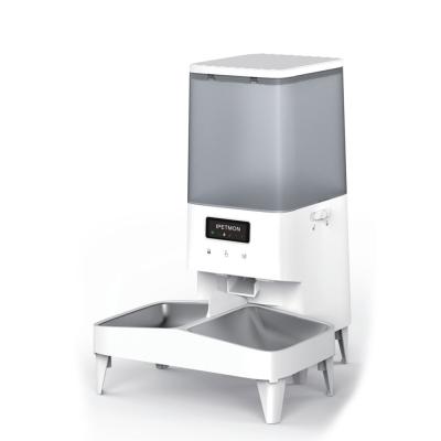 Detachable Washable Smart Pet Feeder Double Basin Wifi Cat Feeder