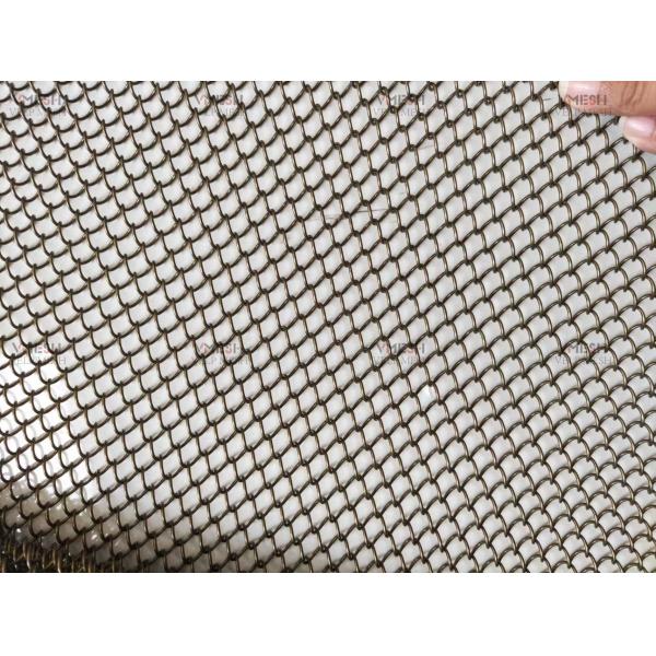 Cortina de ducha de aluminio metálico arquitectónico decorativo para Hotle