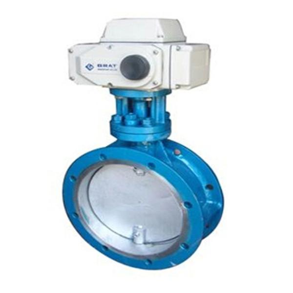Válvula de borboleta de controle elétrico de baixa carga de aço inoxidável para indústria HVAC e geração de energia