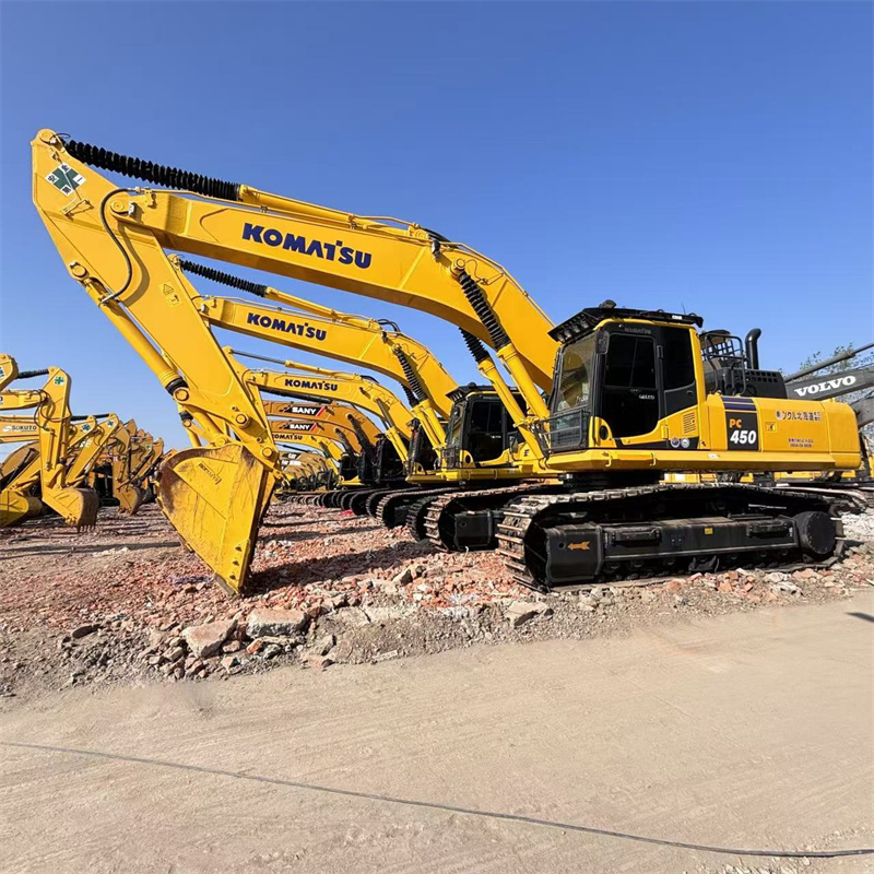 Japan Original Well Maintained Komatsu PC450 Used Excavator 45 Ton Crawler Earthmoving Equipment Used Excavator for Farm Sale