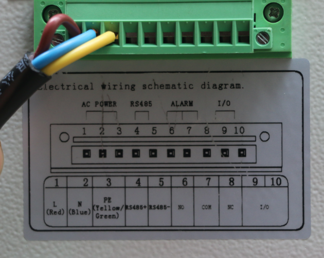 Тип комуникационный протокол шкафа AC110V 60Hz 600W кондиционера MODBUS-RTU, дисплей СИД