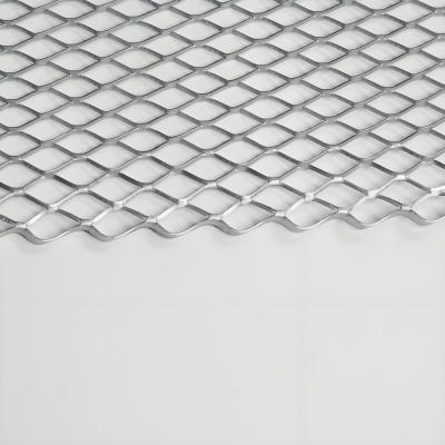Consistent Mesh Aperture 0.019in 0.638mm Diamond Metal Lath For Stucco Mesh Lath Over Wood Sheathing