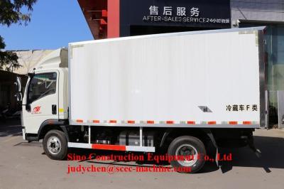 Sinotruk Howo Special Purpose Truck 4x2 5 Ton Light Refrigerated Truck