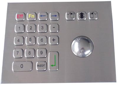 Relação de aço inoxidável de USB do rato do dispositivo apontando do trackball IP65 304