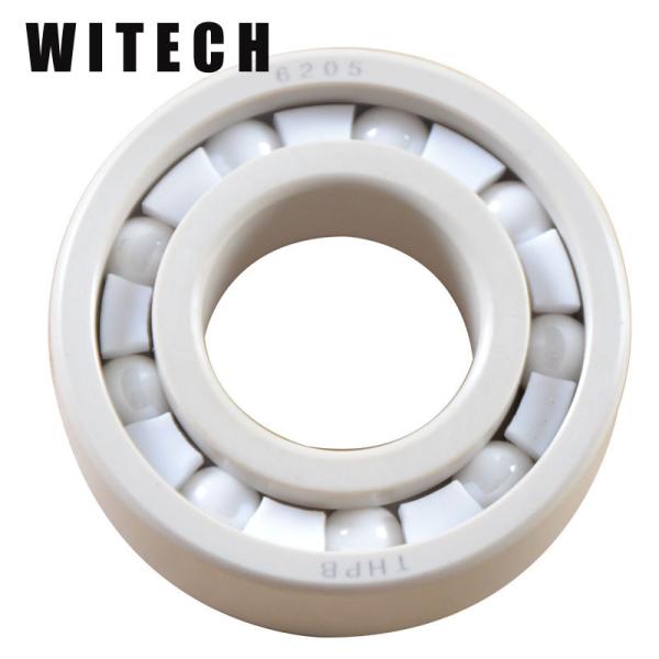 Deep Groove 6205CE PEEK Hybrid Ceramic Bearings