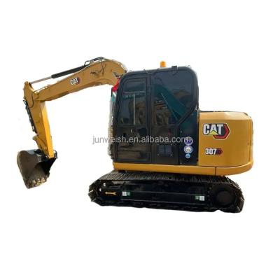 Japan Used 307 Caterpillar Excavator Maximum Digging Height 4350mm for Garment Shops