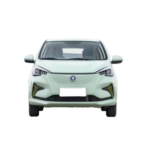 Green Color Mini EV Cars Changan Benben Ev 300KM Max Speed 101 Km/H