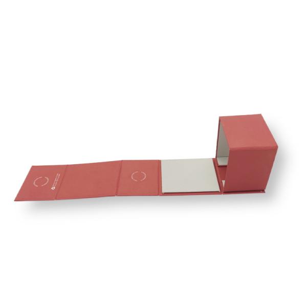 Pink Foldable Magnetic Exquisite Gift Box Recycled Cardboard Gift Boxes