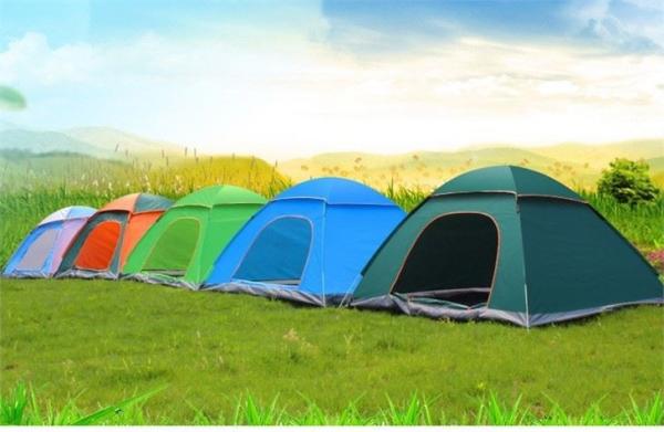 Beach Tent Sun Shelter - Portable Sun Shade Instant Tent for Beach Carrying Bag, Stakes, 6 Sand Pockets, Anti UV