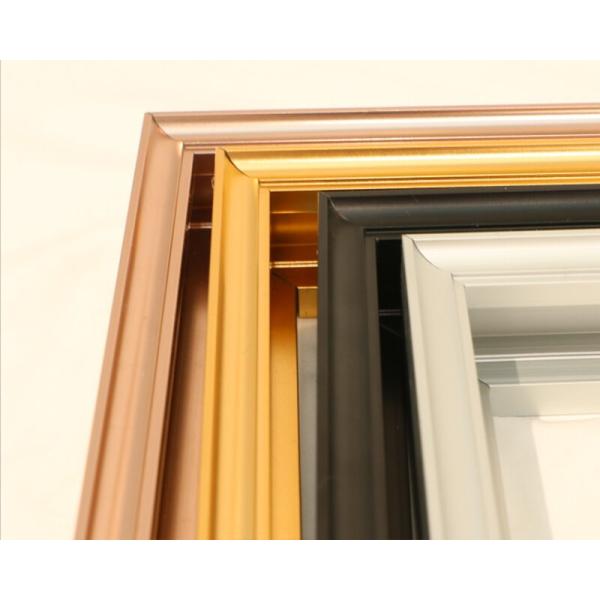 Square Aluminum Alloy Mirror and Photo Picture Frames with a Variety of Color Choices