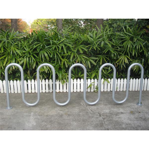 Поверхностно установленные коммерческие стойки для велосипедов 304 материал из нержавеющей стали