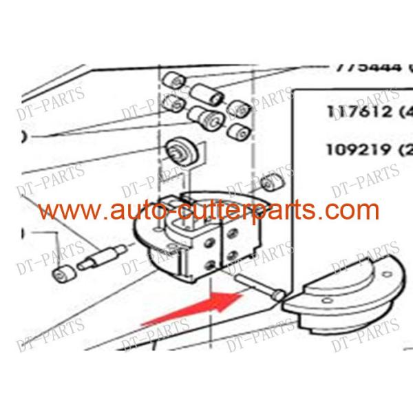 Vector 5000 Cutter Parts Bolt Cutter head Cutter Side 104301