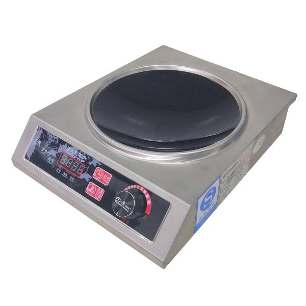 Cuiseurs d'induction commerciaux de dessus de Tableau de minuterie de NSF 180mins d'ETL