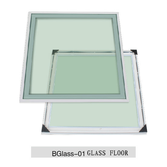                  Tempered Glass Perforated Access Floor System             