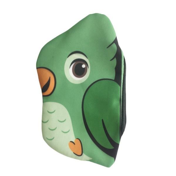 Charming Bird-shaped Canvas Pouch: Customizable & Stylish Storage Solution