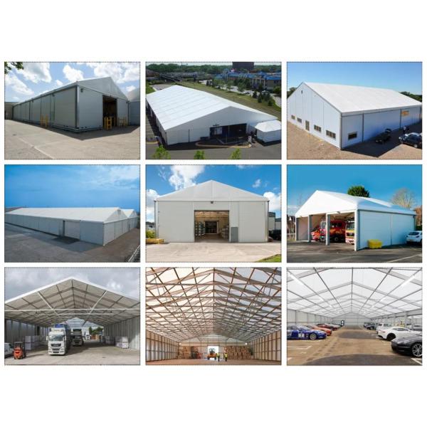 Тяжелая алюминиевая рама Большая водонепроницаемая / огнестойкая / самоочищающаяся снаружи палатки хранения