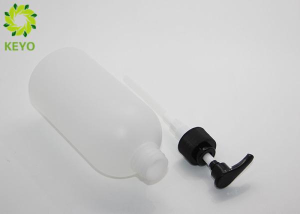 500ml HDPE White Plastic Pump Bottle For Hand Washing Sanitizer Disinfectant