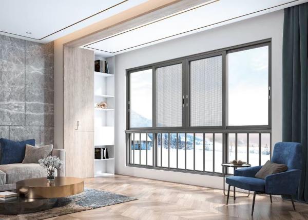 Customizable Aluminum Sliding Window and Door with Fluorocarbon Spray Treatment