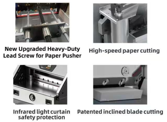 PRY-E500T Computerized PLC Core Automatic High-Speed Electric Paper Cutter Machine