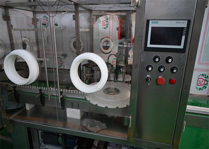 Eye Drops Filling Capping Machine with PLC Control HMI for GMP Compliance in Sterile Vial Filling