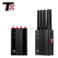 Do jammer portátil do sinal do telefone celular do telefone celular antena 8 Handheld para G/M/3G/4G