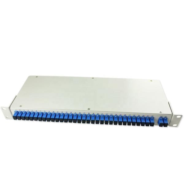 19 1U 2U Fiber Optical 1x64 Rack Mount Patch Panels