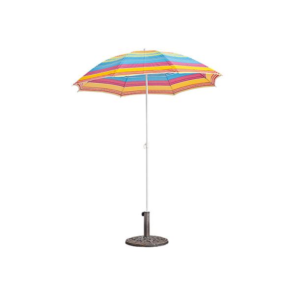 170T Polyester Fabric Outdoor Sun Umbrella BSCI EN581 Certificated