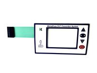 Membrane de texture de velours clavier panneau dôme adhésif externe pour le sans fil
