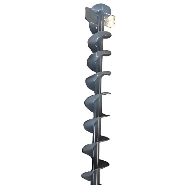 Customized High-Strength 304 Stainless Steel Spiral Conveyor Shaft and Auger Screw for Industrial Applications worm conveyor blade