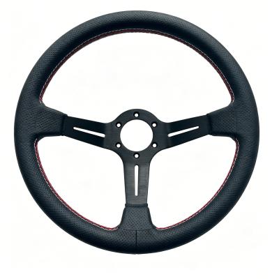 Aftermarket Racing Steering Wheel Lightweight Perforated Leather 350mm