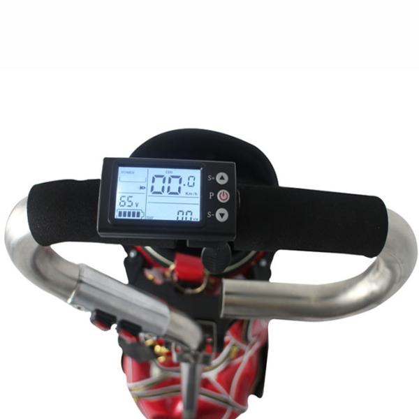 White Color Powerful Electric Scooter 60V Voltage 18.2Ah Battery 20km/H Max Speed