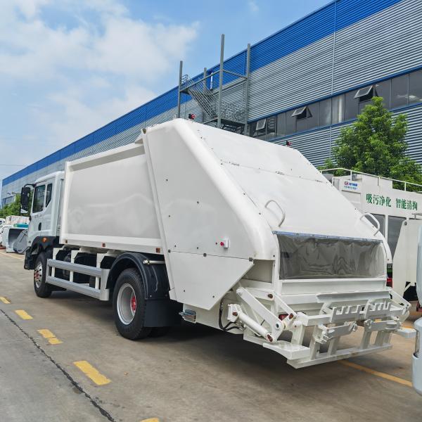 Dongfeng Captain Rear Loader Garbage Truck Compactor Refuse Waste Collection Vehicle