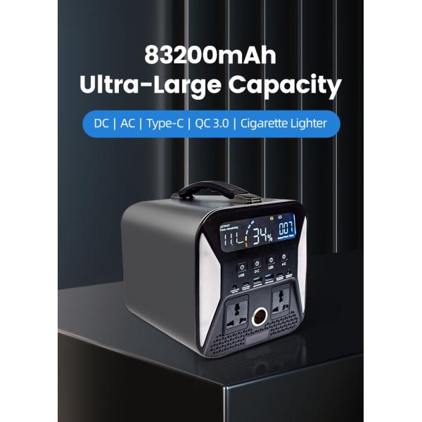 Universal Engine Starting E-bike Portable Lithium Power Station 83200mAh Compatible Li - ion