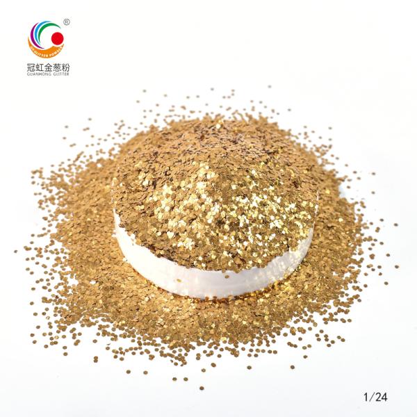 Industrial Plastic Aluminium Colored Hologram Glitter Powder For Injection Bulk